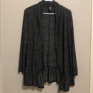 Dark Grey Cardigan- Bobeau